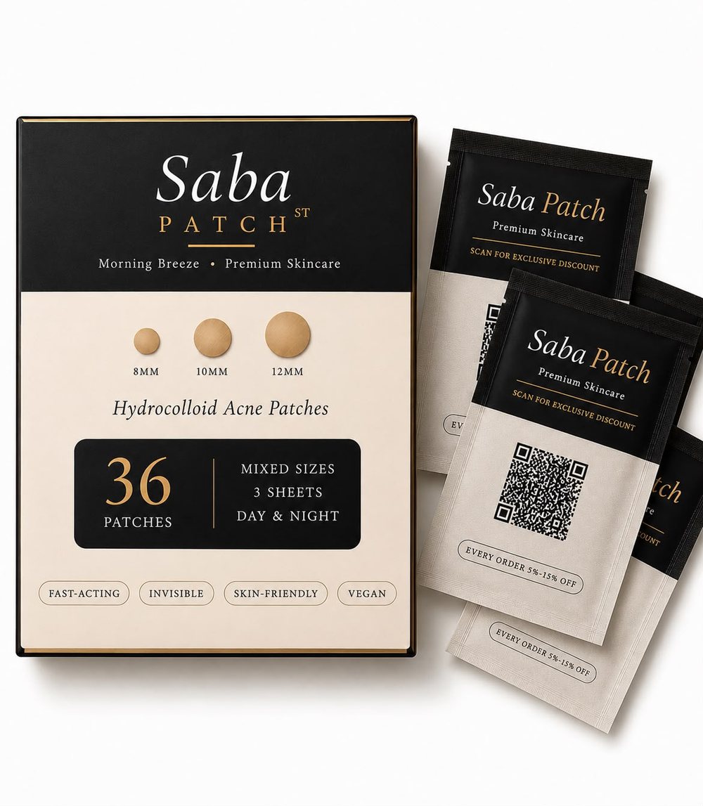SabaPatch box with discount pouches